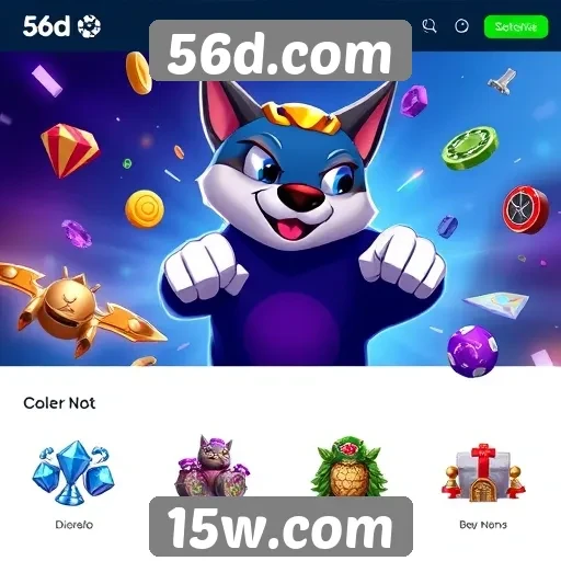 56d.com oferece uma variedade de jogos online